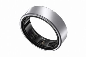 Samsung Galaxy Ring in Titan Silber
